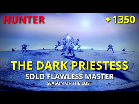 The Dark Priestess - Solo Flawless 1350 Master Empire Hunt | Destiny 2 (PS5)