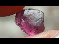 Facet Grade Natural Spinel High Quality Rough Stone from Sri Lanka - Raspberry Color