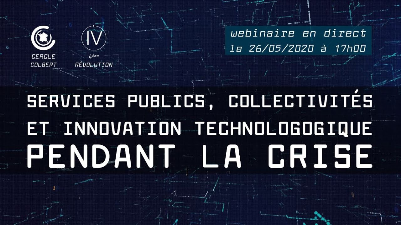 Services publics, collectivités et innovation technologique pendant la crise