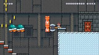Super Mario Maker - Pit of Panga: P-Break beaten!!!
