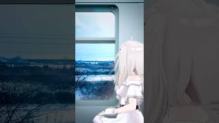 獅白ぼたん - 君と一緒ならどこまでも行けそうだね #shorts #vtuber #animation #hololive 【獅白ぼたん】