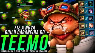 FIZ TEEMO DIARRÉIA COM O PIOR TIME DA HISTÓRIA DO CANAL KKKKKKKKKK