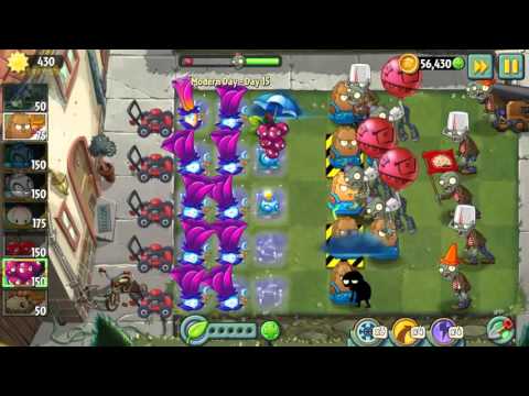 Plants vs Zombies 2   Electric Blueberry vs Balloon Zombie