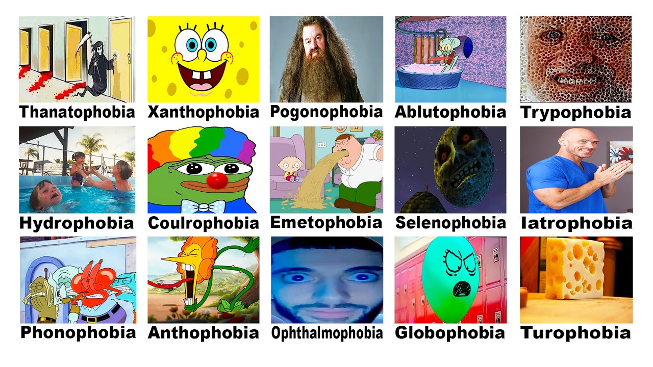 Every Weird Phobia Explained Using Only Memes