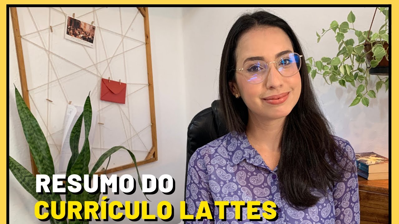RESUMO DO SEU CURRÍCULO LATTES: De graduandos e profissionais