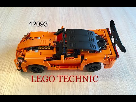 Отличная модель LEGO TECHNIC 42093, corvette
