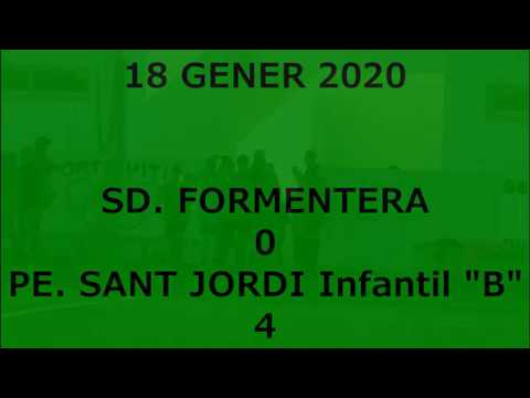SD. FORMENTERA 0 - 4 PE, SANT JORDI Infantil "B"