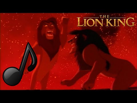 The Lion King (1994) || 'Simba vs Scar' RESCORE (1994/2019 + 'Two Worlds' Drums)