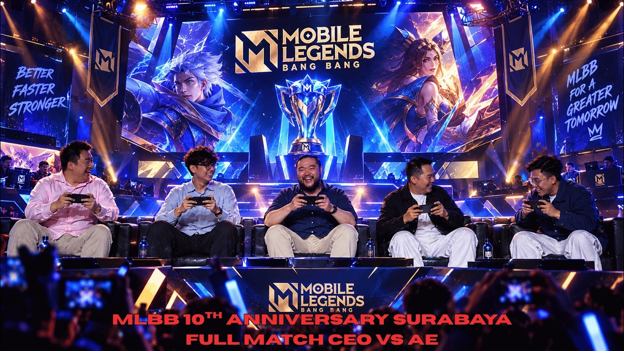10TH ANNIVERSARY MLBB FULL MATCH CEO VS AE