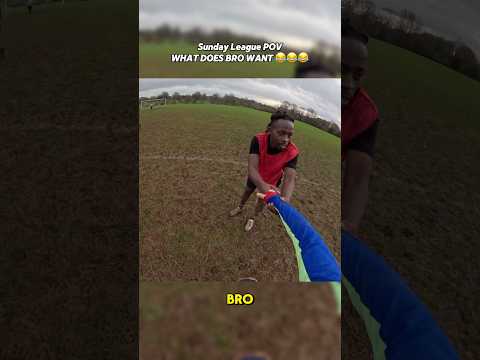 wish i knew what bro wants😂#footballshorts #soccershorts #sundayleaguefootball #grassrootsfootball