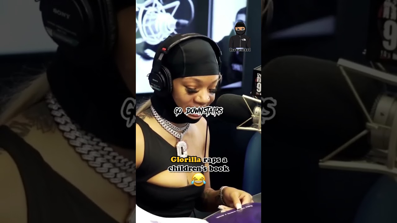 Glorilla raps a children's book on  F.N.F. beat 😂
