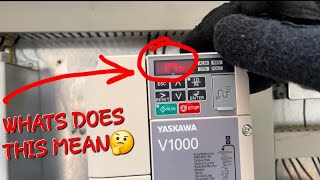 YASKAWA V1000 FAULTS