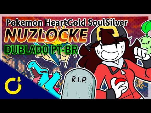 POKEMON HEARTGOLD SOULSILVER NUZLOCKE | OverDub | Jaiden Animations (Fandub) PT/BR