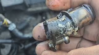 2018 VW ATLAS COOLANT FLANGE HOSE REPLACEMENT