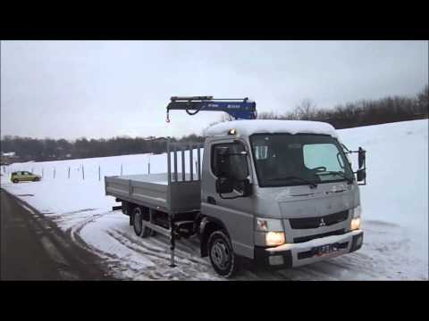 Mitsubishi Fuso , zajedno s dizalicom BEFARD Palfnger www.befard.pl
