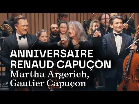 TCE LIVE / Anniversaire Renaud Capuçon avec Martha Argerich et Gautier Capuçon