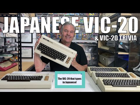 Japanese Commodore VIC-20 (VIC-1001) and VIC-20 Trivia