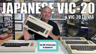 Japanese Commodore VIC-20 (VIC-1001) and VIC-20 Trivia
