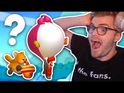 Mario Maker Pro Tries New Super Mario Bros. U for the FIRST Time