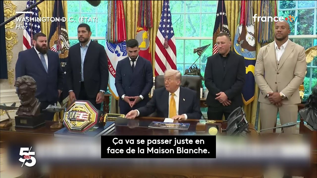 Donald Trump s’offre un combat de MMA - Le 5/5 d’Amandine Bégot