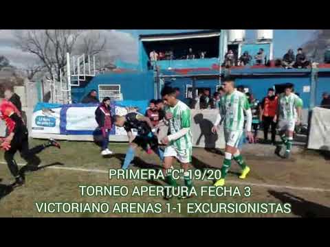 PRIMERA "C" 2019/2020 | TORNEO APERTURA | FECHA 3 | VICTORIANO ARENAS 1-1 EXCURSIONISTAS