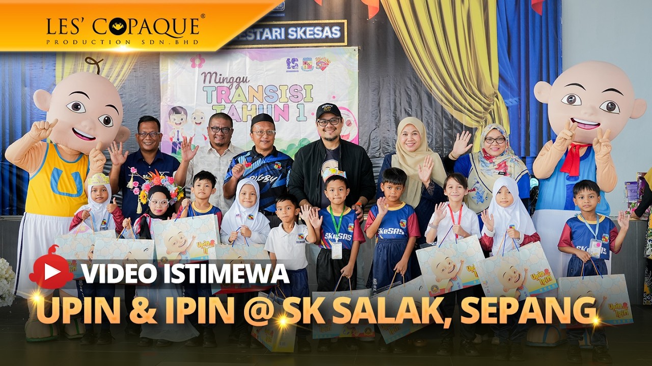 Upin & Ipin @ Sekolah Kebangsaan (SK) Salak, Sepang