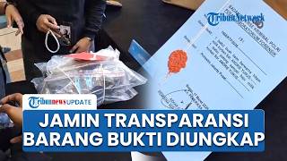 Jamin Transparansi, Barang Bukti Kasus Penyiraman Air Keras Diungkap ke Publik di Polda Metro Jaya