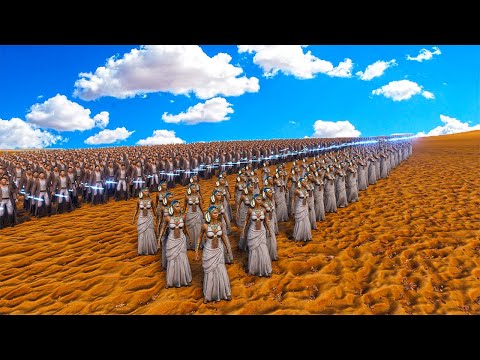 5000 Laser Knight, 100 Cleopatra  & 100 Gregor vs 2.5 million Zombie Slasher !! UEBS 2