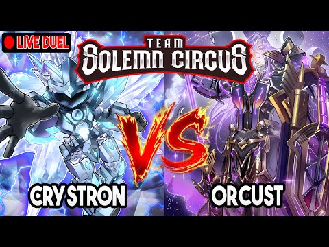 Crystron K9 Vs Mitsurugi Orcust  Yu-Gi-Oh! Locals Feature Match | Live Duel