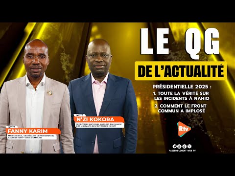 Le QG de l’Actualité du Jeudi 30 Octobre 2025