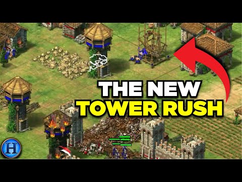 This New Tower Rush Strategy Has Potential | AoE2