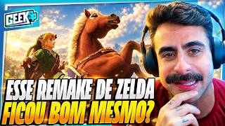 COMO FICOU O REMAKE DE THE LEGEND OF ZELDA OCARINA OF TIME?