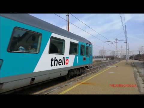 IL SALUTO DELLA E.402 CON THELLO IN TRANSITO VELOCE A PONTECURONE. (AL) SAB. 8 - 2 - 2020.