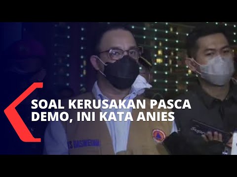 Pasca Demo, Pemprov DKI Tanggung Kerusakan Fasilitas Umum yang Diprediksi Menelan Biaya Rp 25 Miliar