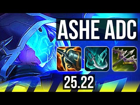 ASHE & Milio vs LUCIAN & Nautilus (ADC) | Legendary, 14/4/11 | KR Grandmaster | 25.22