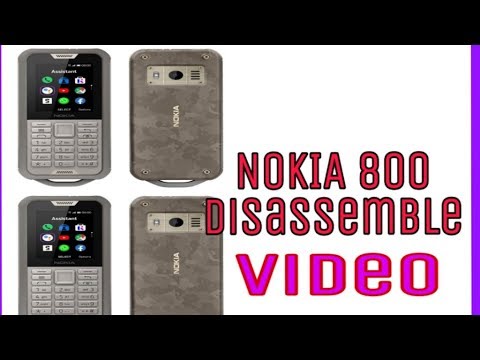 Nokia 800 Disassembly Instruction Video