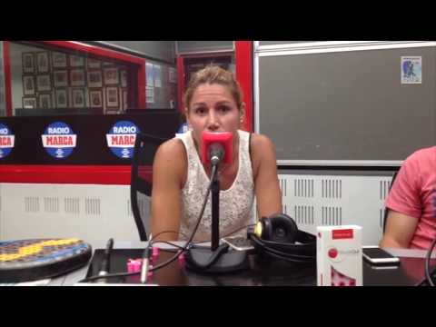 Lorena Alonso  en "El Pádel se mueve"