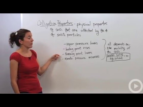 Colligative Properties