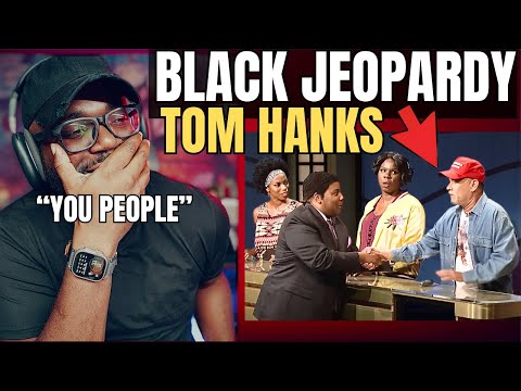 First Time Watching | Black Jeopardy with Tom Hanks | Reaction!!