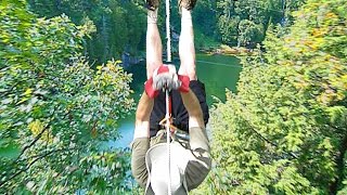 Extreme Zipline Adventure! - Lafleche Park