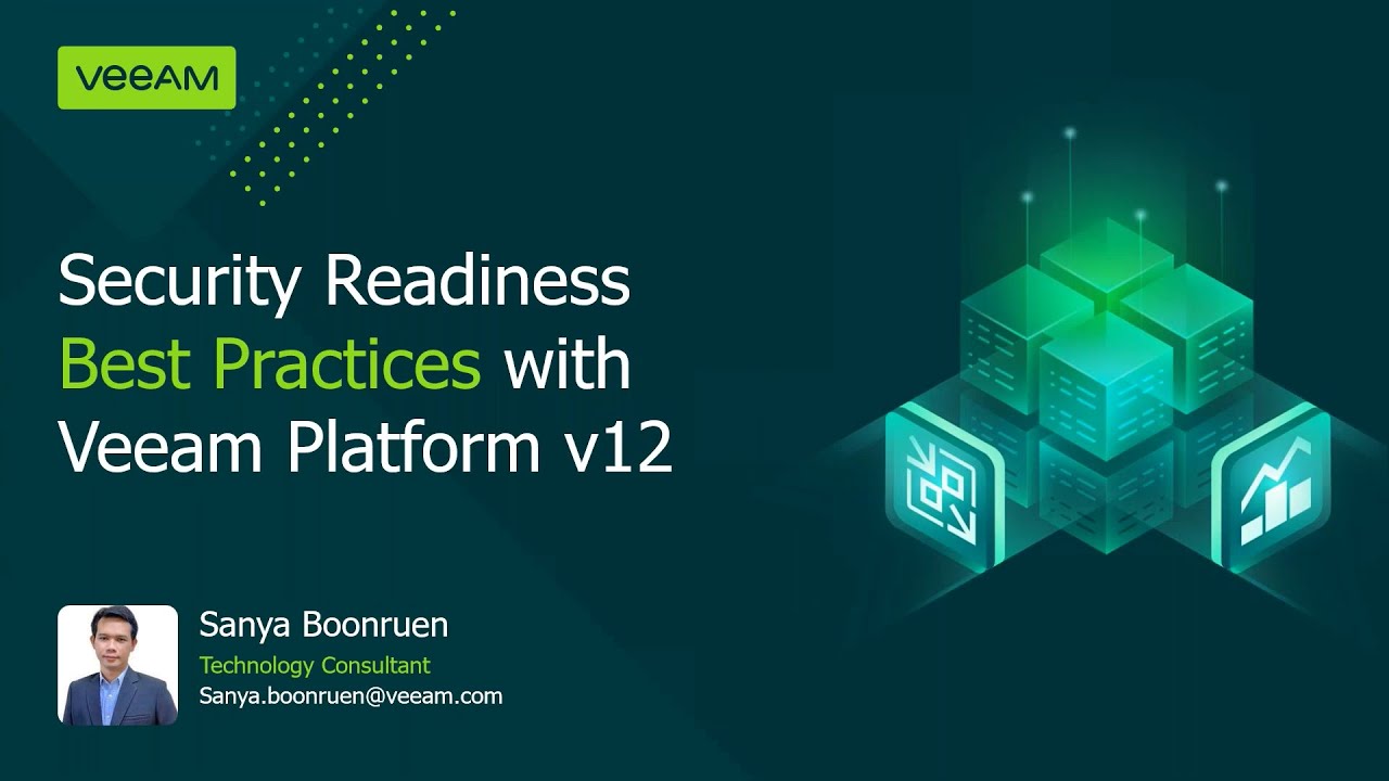 Security Readiness Best Practices with Veeam Data Platform v12 video