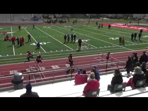 2016 Jaguar Invite   Girls 100m Hurdles Heat 3