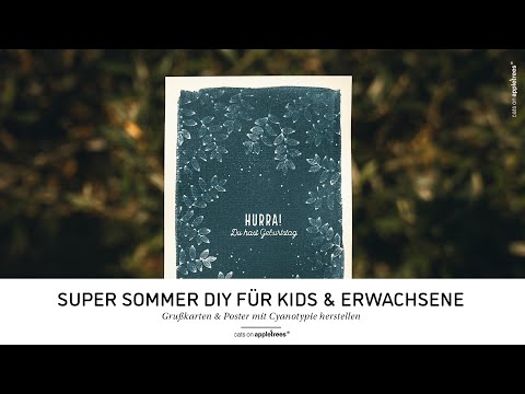DIY Stamping Tutorial - Sommerliches Ferien-DIY für die Familie