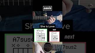 She Is Love (Oasis) Guitar Tutorial