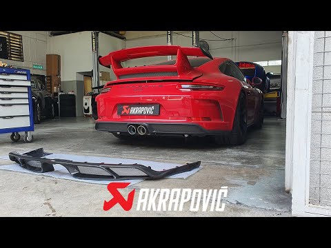 PORSCHE 991.2 GT3 X AKRAPOVIC EXHAUST | FULLY LOADED