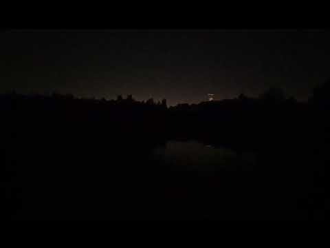 Śpiew godowy ropuchy zielonej  (bufo viridis) w największym stawie na hałdach michałkowickich.