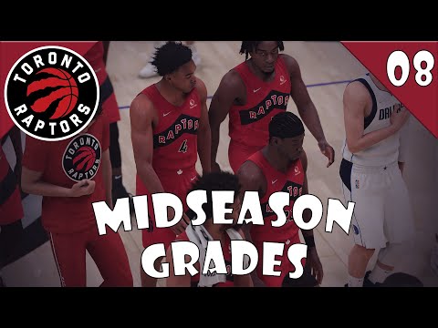 MIDSEASON GRADES | NBA 2K22 Toronto Raptors MyGM Series - Episode 8