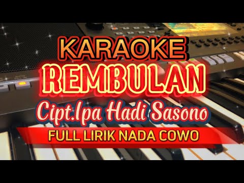 REMBULAN ING WENGI - KARAOKE KOPLO | NADA COWO psrS770