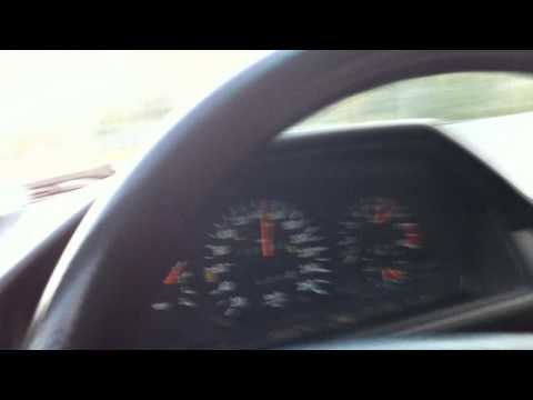 Mercedes 300e 24v. 0-200 km/h