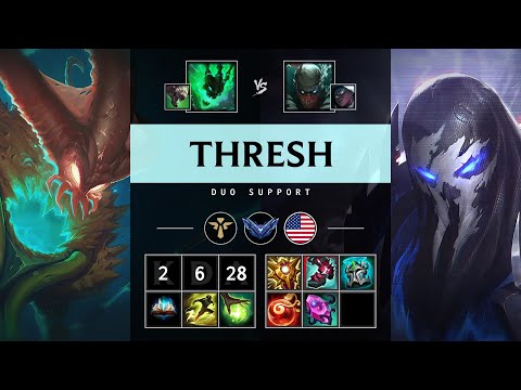 Thresh Support vs Pyke - NA Diamond Patch 25.19
